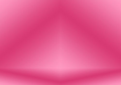 Abstract empty smooth light pink studio room background, Use as montage for product display,banner,template