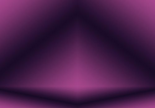 Studio Background Concept - abstract empty light gradient purple studio room background for product