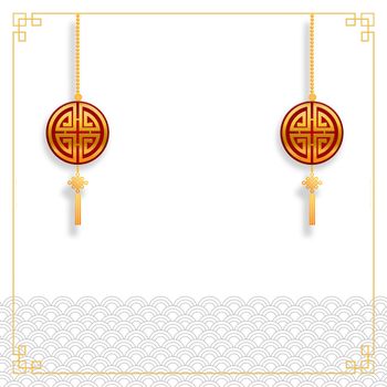 Happy Chinese new year card. Chinese mean Happy New Year, wealthy, Zodiac sign for greetings card, flyers, invitation, posters, brochure, banners, calendar.