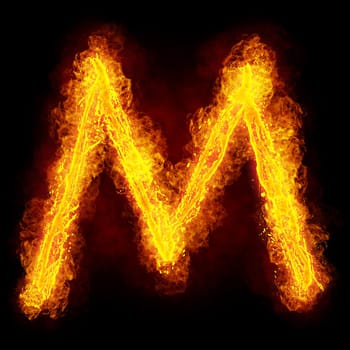 Fiery Font. Bright flamy font symbol. For writing words use Screen blending mode