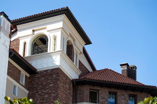 Interesting building in colonial style.