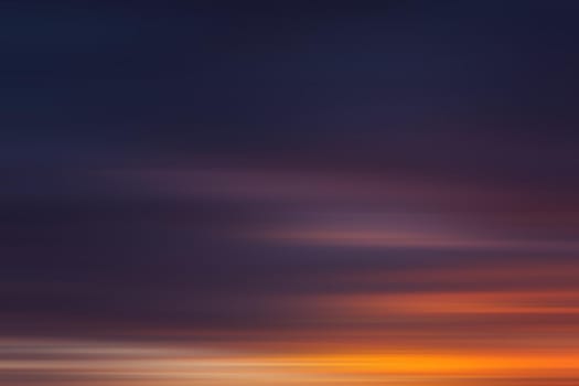 Abstract blurred nature background. Clouds in motion blur. Background for design and templates