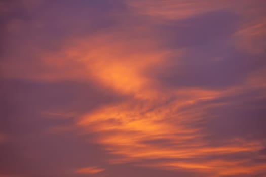 Nature background. Morning sky. Dramatic sunrise sky.