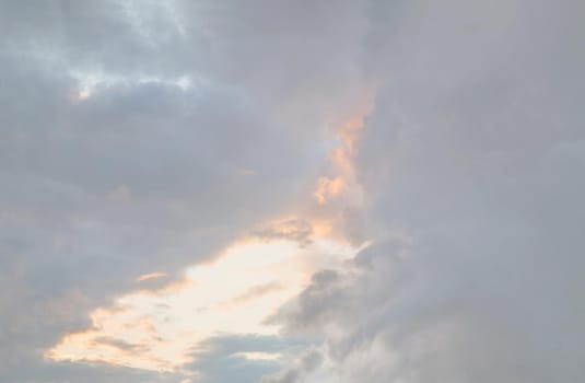 Abstract nature background with clouds in light tonality. 