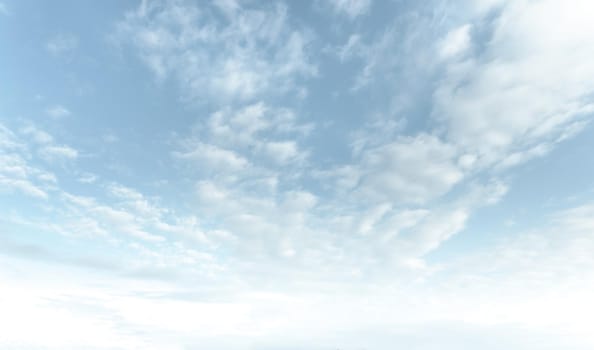 Natural sky background with clouds in light tonality. Abstract nature image for background use.