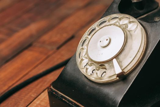 home retro telephone technology communication classic style antique. High quality photo