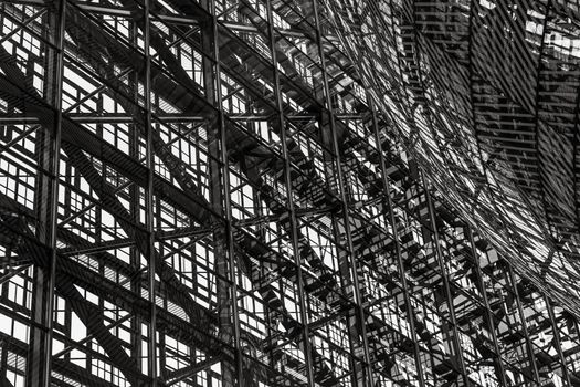 BRUSSELS, BELGIUM - May 14, 2019: Interior view of the EU Council building during the 10th EU-Eastern Partnership council meeting.