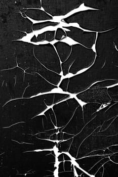 Cracked and peeled surface - grunge cracks texture - detail