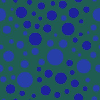 Abstract seamless pattern with colorful balls.Illustration of overlapping colorful dots pattern for background abstract.Polka dots ornament.Good for invitation,poster,card,flyer,banner,textile,fabric.