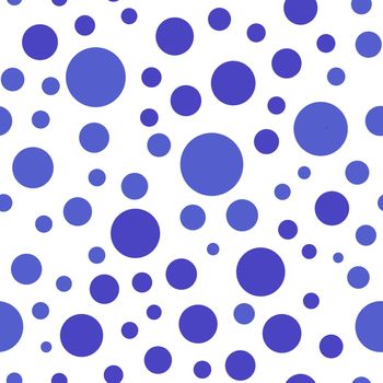 Abstract seamless pattern with colorful balls.Illustration of overlapping colorful dots pattern for background abstract.Polka dots ornament.Good for invitation,poster,card,flyer,banner,textile,fabric.