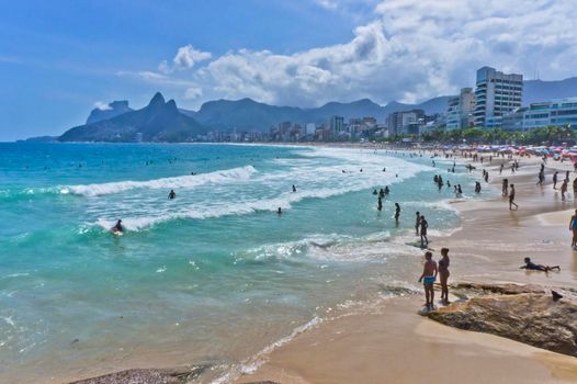 Rio de Janeiro, Ipanema beach view, Brazil, South America