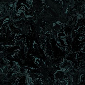 Abstract seamless pattern. Liquid marble wave colorful art background texture.Good for fabric, cover, brochure, poster, Invitation, floor, wall and wrapping paper. Black, green gray, dark gray color