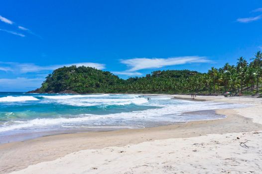 Itacare, Tropical beach view, Bahia, Brazil, South America