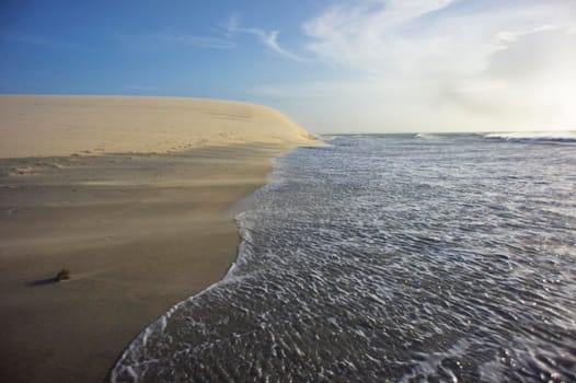 Jericoacoara, Tropical beach sunset view, Brazil, South America