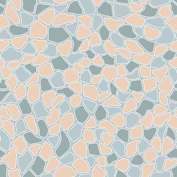 Terrazzo modern trendy colorful seamless pattern.Abstract creative backdrop with chaotic small pieces irregular shapes.Ideal for wrapping paper,textile,print,wallpaper,terrazzo flooring.Pastel colors.