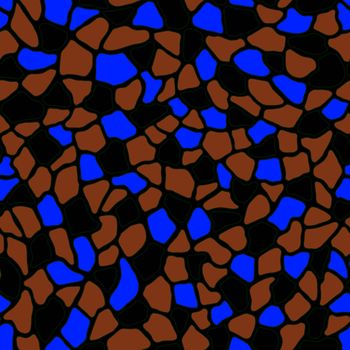 Terrazzo modern trendy colorful seamless pattern.Abstract creative backdrop with chaotic small pieces irregular shapes. Ideal for wrapping paper,textile,print,wallpaper,terrazzo flooring.Brown black.