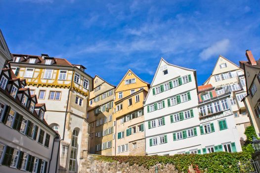 Tübingen, Old city street view, Germany