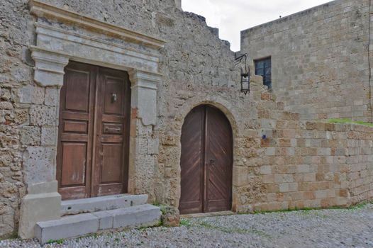 Rhodes Island, Old city, Street of the Knights view, Greece, Europe