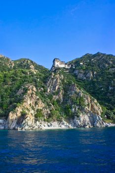 Mount Athos, Simonos Petra, Eastern Orthodox Monastery, Greece, Europe