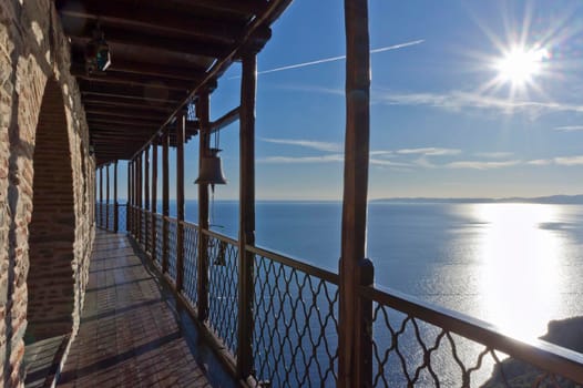 Mount Athos, Simonos Petra, Eastern Orthodox Monastery, Greece, Europe