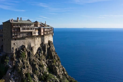 Mount Athos, Simonos Petra, Eastern Orthodox Monastery, Greece, Europe