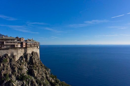 Mount Athos, Simonos Petra, Eastern Orthodox Monastery, Greece, Europe