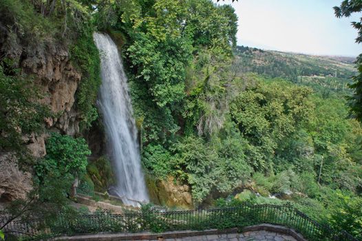 Edessa Waterfall view, Greece,  Europe