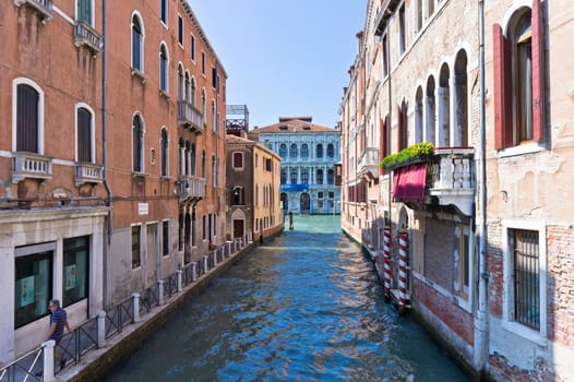 Venice, Old city canal view, Italy, Europe