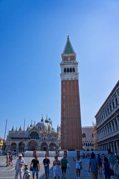 Venice, San Marco Square, Old city view, Italy, Europe