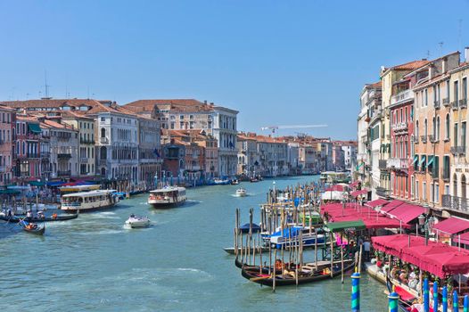 Venice, Old city Grand Canal view, Italy, Europe