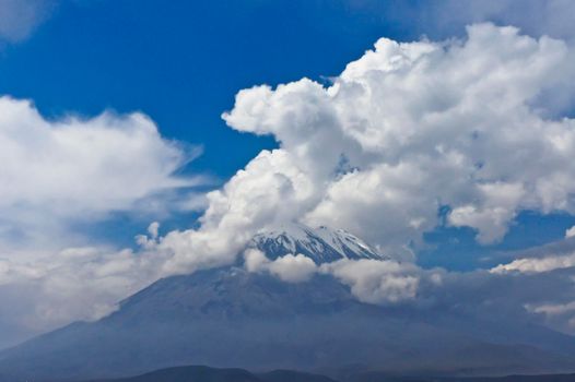 El Misti Volcano and Colca Valley, Peru, South America