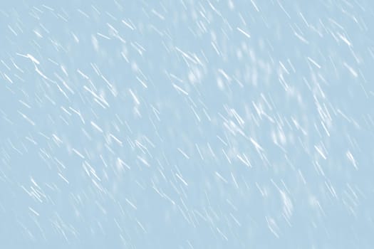 Abstract background of raindrops in light blue tonality