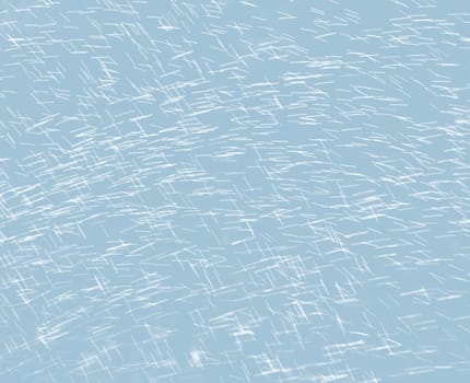 Abstract background of raindrops in light blue tonality