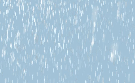 Abstract background of raindrops in light blue tonality