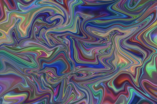 Abstract multicolored fractal neon background.