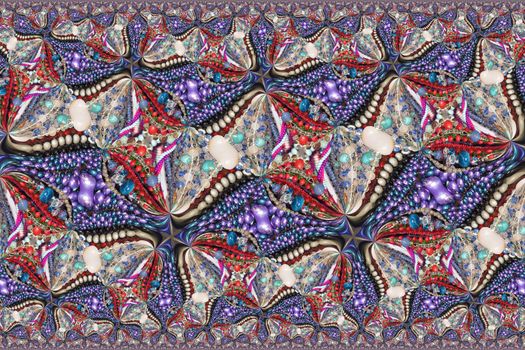 Abstract textured multicolored kaleidoscope background. Design, art