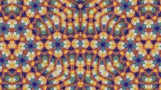 Abstract textured multicolored kaleidoscope background. Design, art
