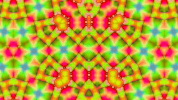 Abstract textured multicolored kaleidoscope background. Design, art