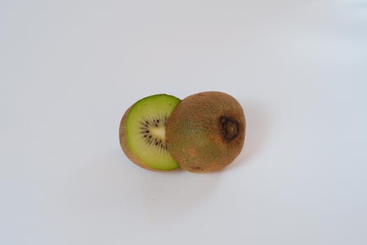Kiwi. Exotic fruit. Cut in half. High quality photo