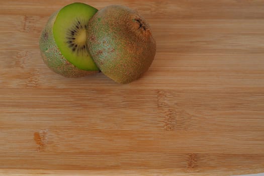 Kiwi. Exotic fruit. Cut in half. High quality photo. High quality photo