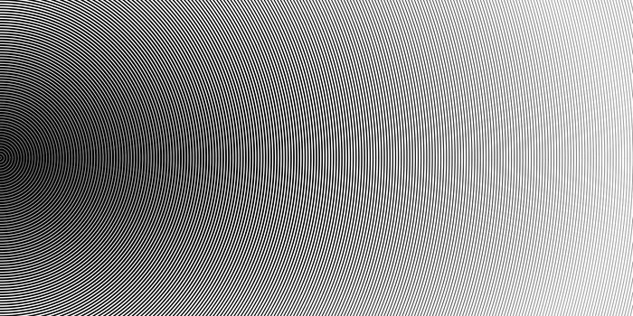 Halftone half circle background, abstract gradient illustration