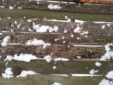 Old wooden fence. Wood background and wood texture. High quality photo