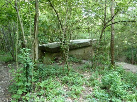 Dolmens - mysterious buildings in Krasnodar region, Russia. Some of them are 7,500 years old. Scientists have not yet been able to understand for what purpose dolmens were built. 
