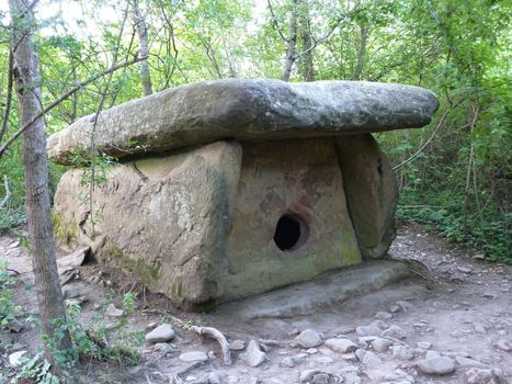 Dolmens - mysterious buildings in Krasnodar region, Russia. Some of them are 7,500 years old. Scientists have not yet been able to understand for what purpose dolmens were built. 