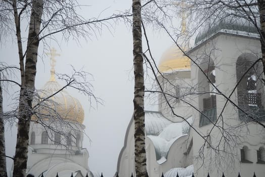 The Church of Panteleimon the Healer. Russia, Nizhny Novgorod Prospect Gagarin, McN. Scherbinka-3.