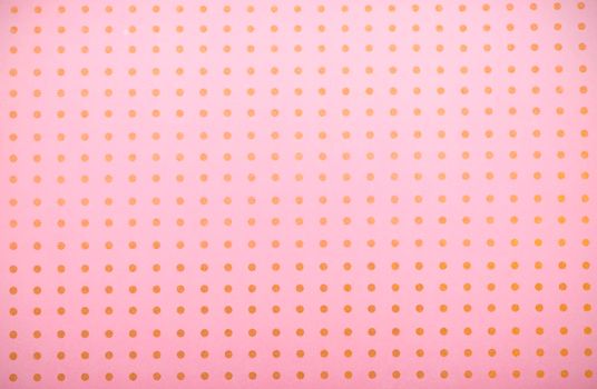 pattern or textures set with white polka dots on light pink background