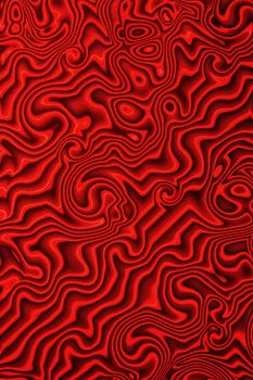Dark red patterns and designs on solid sheet of wallpaper. Concept of home decor and interior designing.