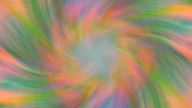 Green iridescent background with a rainbow gradient. Design, art