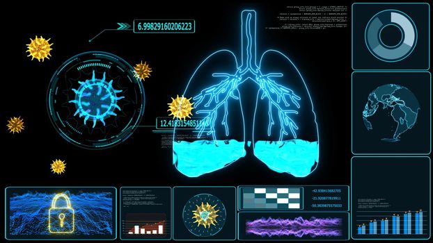 Futuristic monitor of Pulmonary Edema  is a condition caused by abnormal fluid in the alveoli. Resulting in patients with difficulty breathing or lack of breath due to lack of oxygen