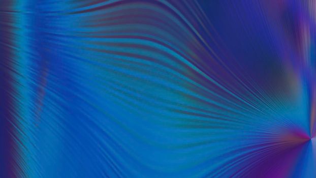 Abstract blue gradient blurred background with rainbow highlights. Design, art